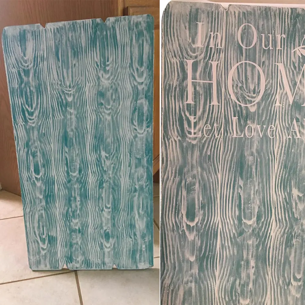 

Brush Empaistic DIY Wood Pattern Durable Blue Imitation Painting Roller Rubber Art Handle Wall Graining Tool Decoration Home