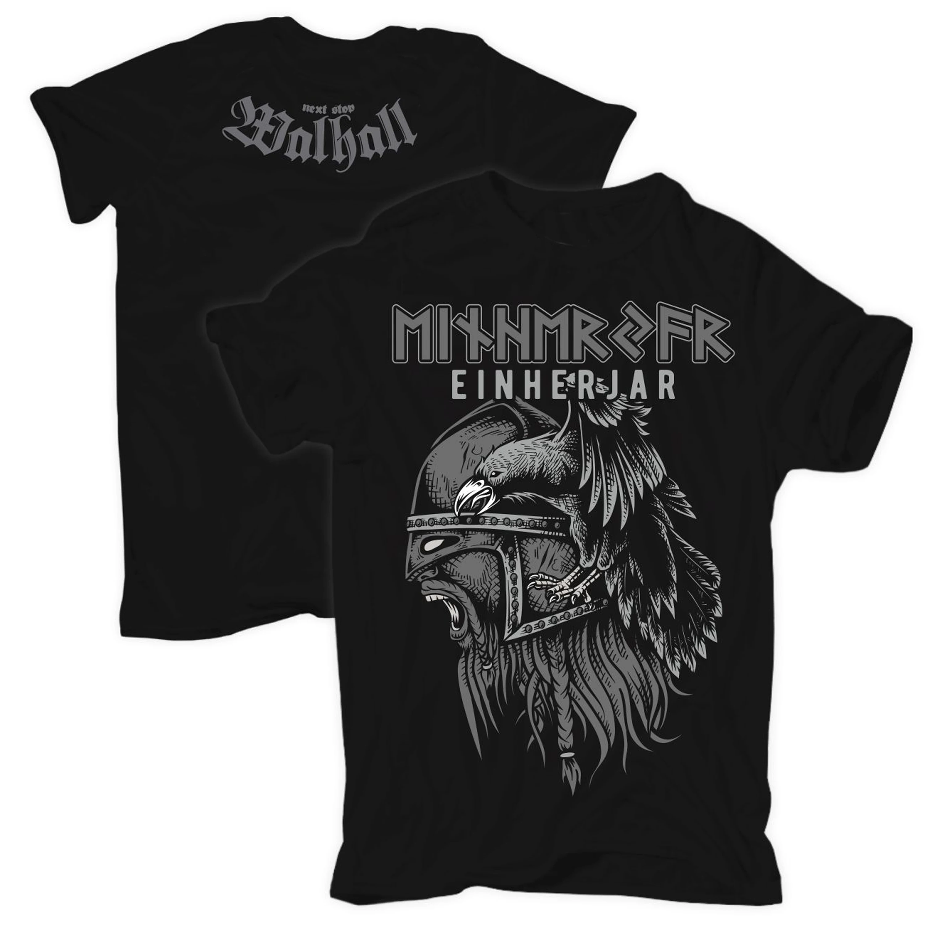 

Viking Thor Odin Ravens Germanic Runes Walhalla T-Shirt. Summer Cotton O-Neck Short Sleeve Mens T Shirt New S-3XL
