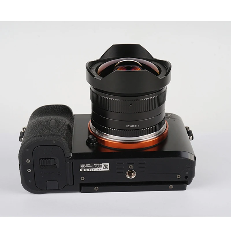 7 ремесленников 5 мм f2.8 объектив рыбий глаз для Sony NEX E крепление объектива Canon EOS M