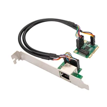 2.5G Base-T Mini PCI-E to Gigabit Network Adapter Desktop Computer Ethernet Signal Booster Converter RJ45 LAN Controller Card