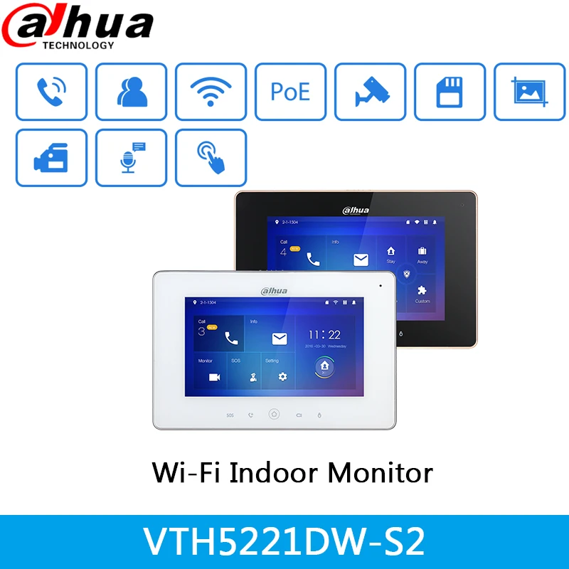 Дверной звонок Dahua PoE IP для виллы многоязычный телефон студийная беспроводная