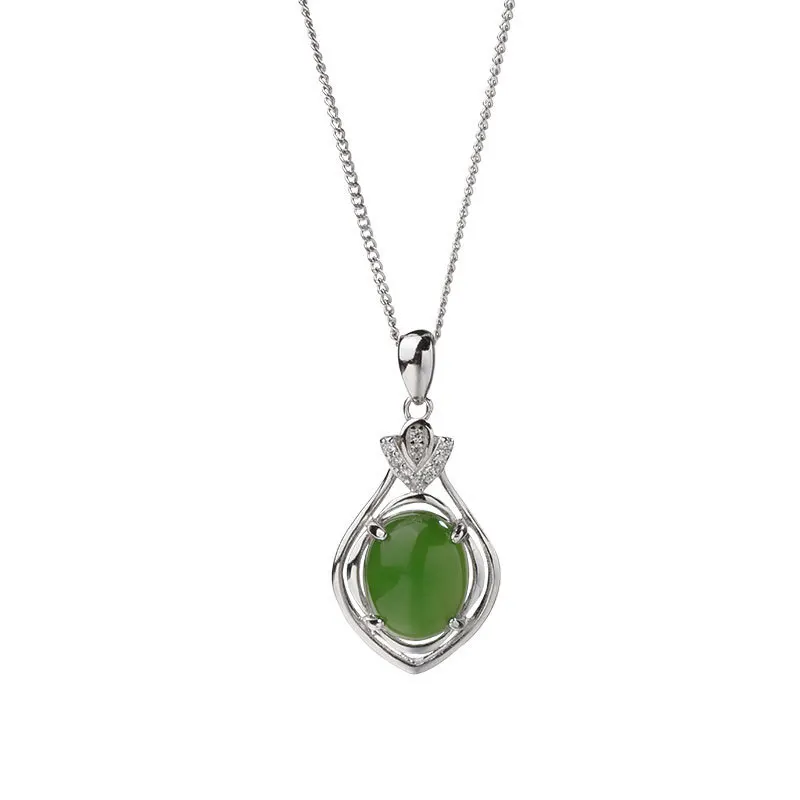 

Choker Necklace Cluci Cage Pendants Asg Golden Doodle 925 Inlaid Fruity And Hetian Pendant Contracted Ms Korea Natural Necklace