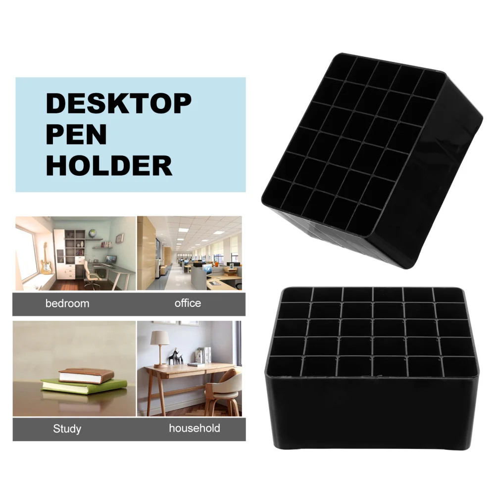 

4 Pcs Mark Pen Storage Holder Practical Desktop Pen Container Pen Box