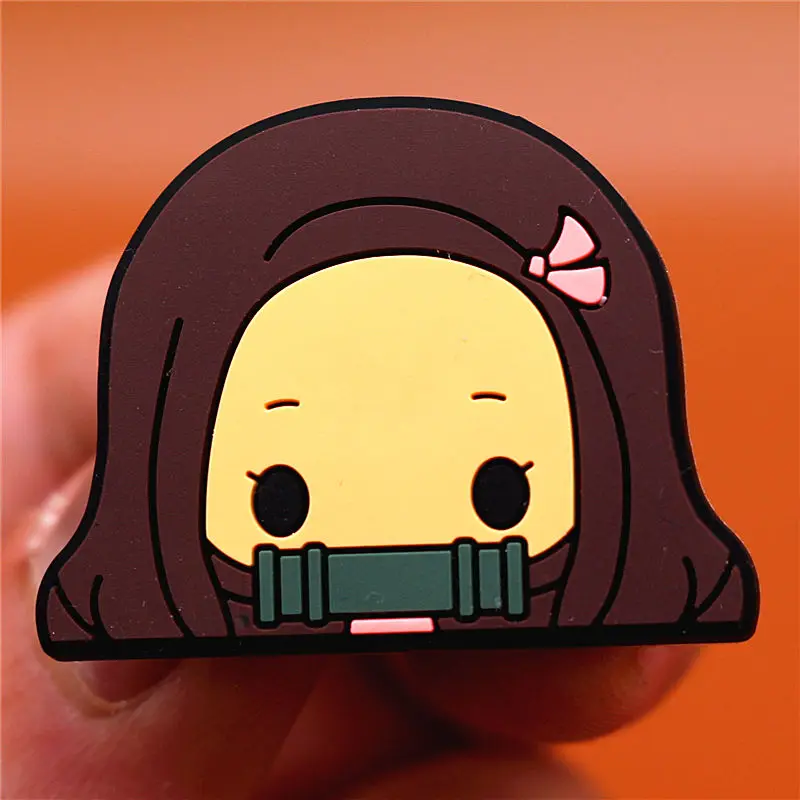 1pcs Japanese Cartoon Shoe Charms Comics Pig Dog Butt Zenyi PVC Shoe Accessories Decoration Fit Croc Jibz Party Kids Gifts U294