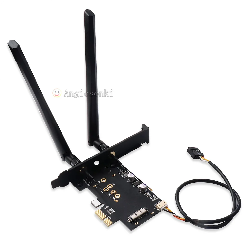 WLAN-карта PCI-e 1x 16x настольный ПК Wi-Fi адаптер WLAN-карты для AP.PLE WLAN Wi-Fi-карта {BCM94360CSAX