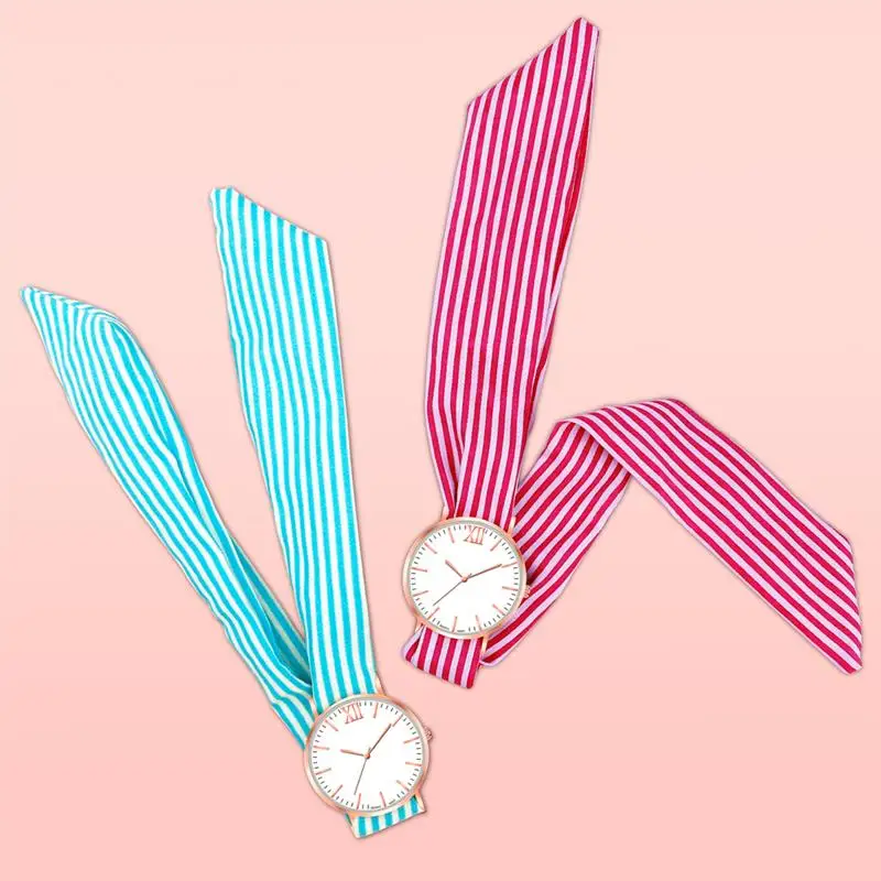 2019 женские часы брендовые модные креативные с ремешком из ленты Женские