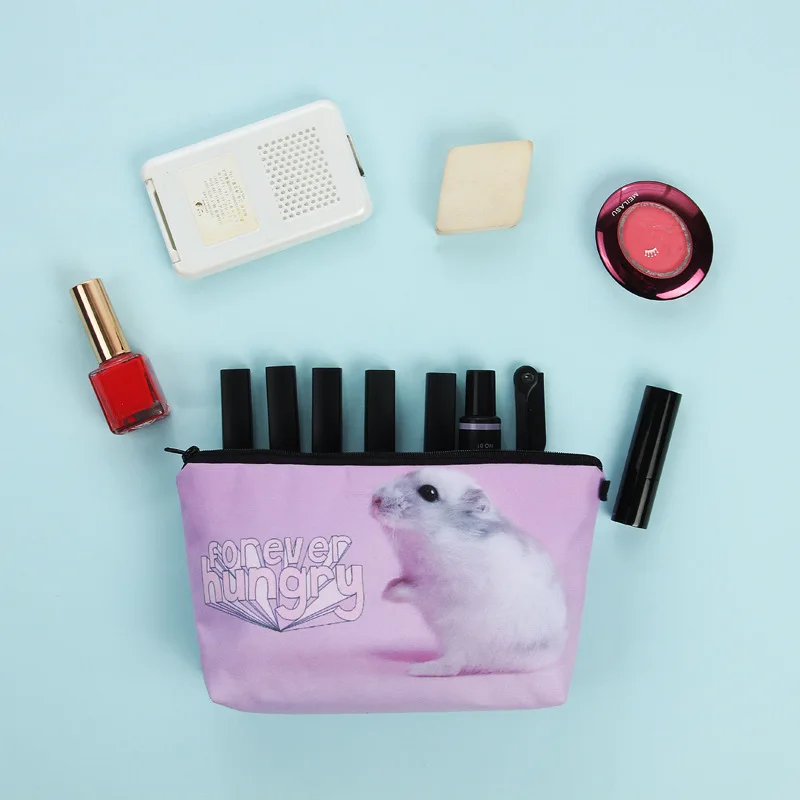 

Cute Mouse Printed Cosmetic Organizer Bag Women Portable Makeup Bag For Party Fashion Storage Bag Gift Bags For Women 311-1