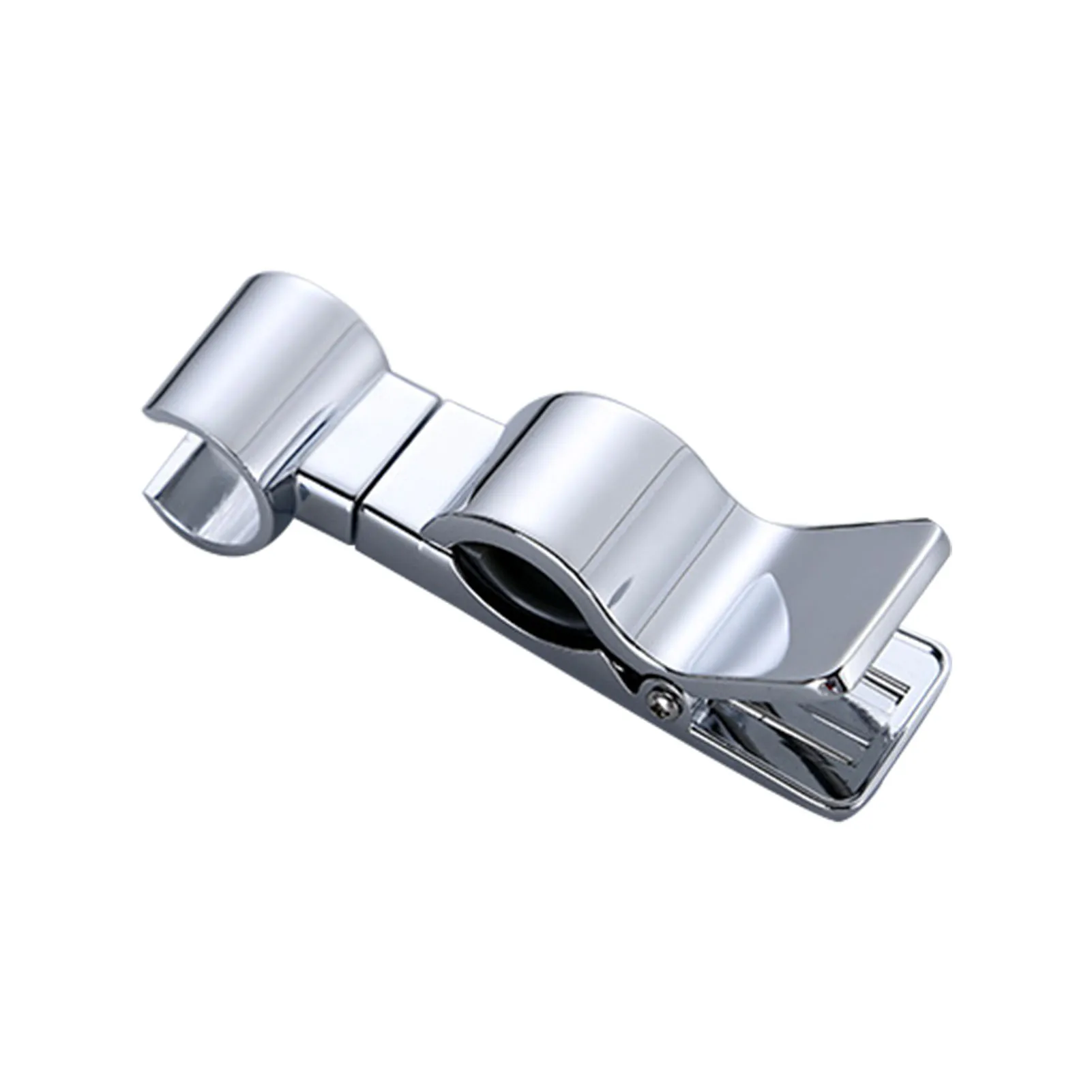 

Zinc Alloy Universal Punch Free Clip On Easy Install Shower Head Holder Space Saving Home Bathroom Adjustable 45 Degree Rotation