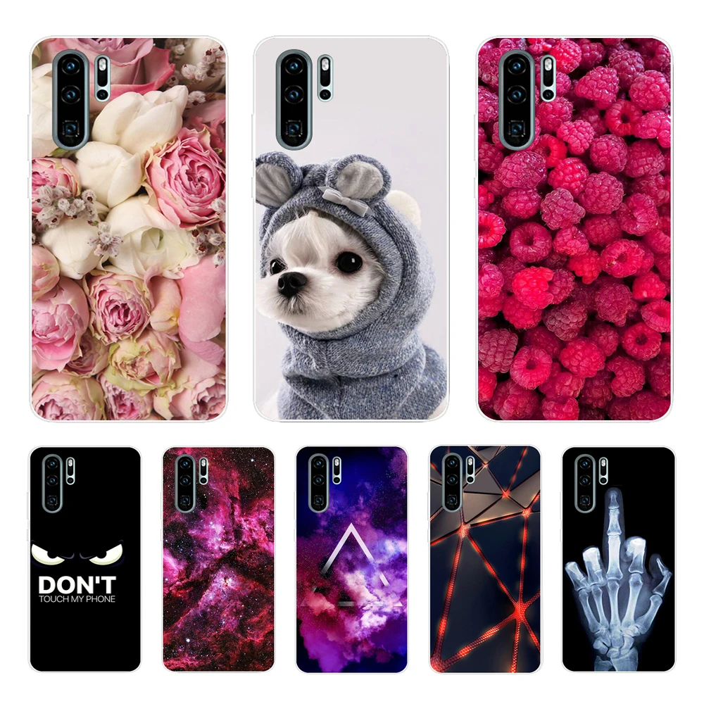 Чехол для Huawei P30 Lite силиконовый чехол из ТПУ Pro VOG-L29 ELE-L29 P 30 P30lite | Мобильные