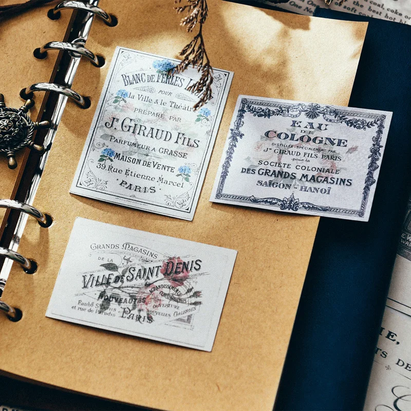 10 шт. винтажный дизайн картон для билета высечка скрапбукинга счастливый