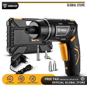 DEKO DCS3.6DU2 аккумуляторная электрическая отвертка с перезаряжаемой батареей