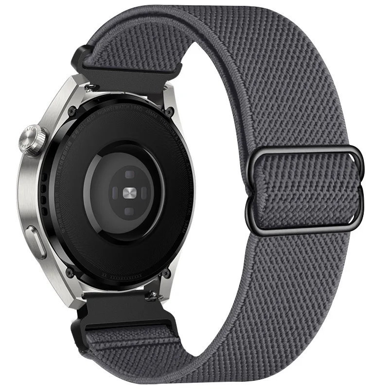 22mm 20mm Elastic Adjustable Stretchy Nylon Loop Strap For Huawei GT 3 /Amazfit GTR/GTS/Bip/Xiaomi Color 2/Samsung Watch Band