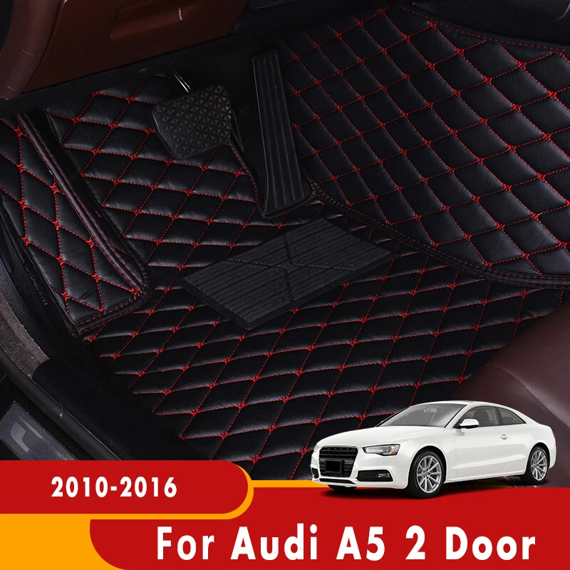 

For Audi A5 2 Door 2016 2015 2014 2013 2012 2011 2010 Car Floor Mats Carpets Accessory Auto Interior Waterproof decoration
