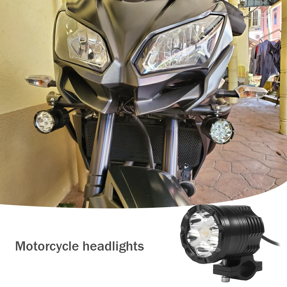

Universal Motorcycle Spotlights Led Headlights Super Bright LED Headlamp Spotlight for Motorcycle Electromobile