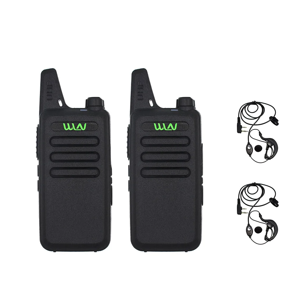 WLN KD-C1 KDC1 RT22 X6 мини PMR рация PMR радио VOX радио-антенна радио коммуникатор рация Walk Talk - Цвет: Черный
