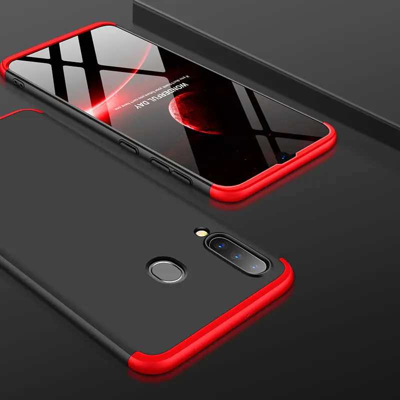 Для samsung Galaxy A40S чехол A40S 360 градусов полный чехол матовый чехол для samsung Galaxy A40S крышка со стеклянной защитой