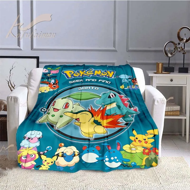 

Милый плед для детей, детей, взрослых, плюшевое аниме одеяло, японская мультяшная Обложка, подарок, сувенир, украшение для дома