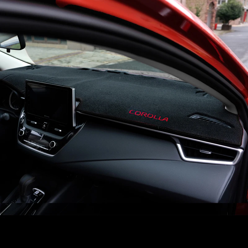 Чехол для приборной панели автомобиля Toyota Corolla, коврик для приборной панели, защита от солнца, защита от УФ-лучей, аксессуары