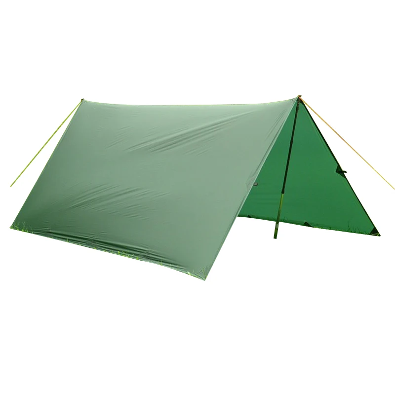 Just 510 grams 3F ul Gear 3*3 meters 15d nylon silicone coating high quality outdoor caming tent tarp