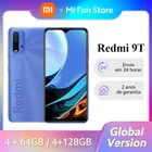 Смартфон Xiaomi Redmi 9 T, 4 + 64128 ГБ, Snapdragon 662, 6000 мА  ч, 6,53 дюйма, FHD +