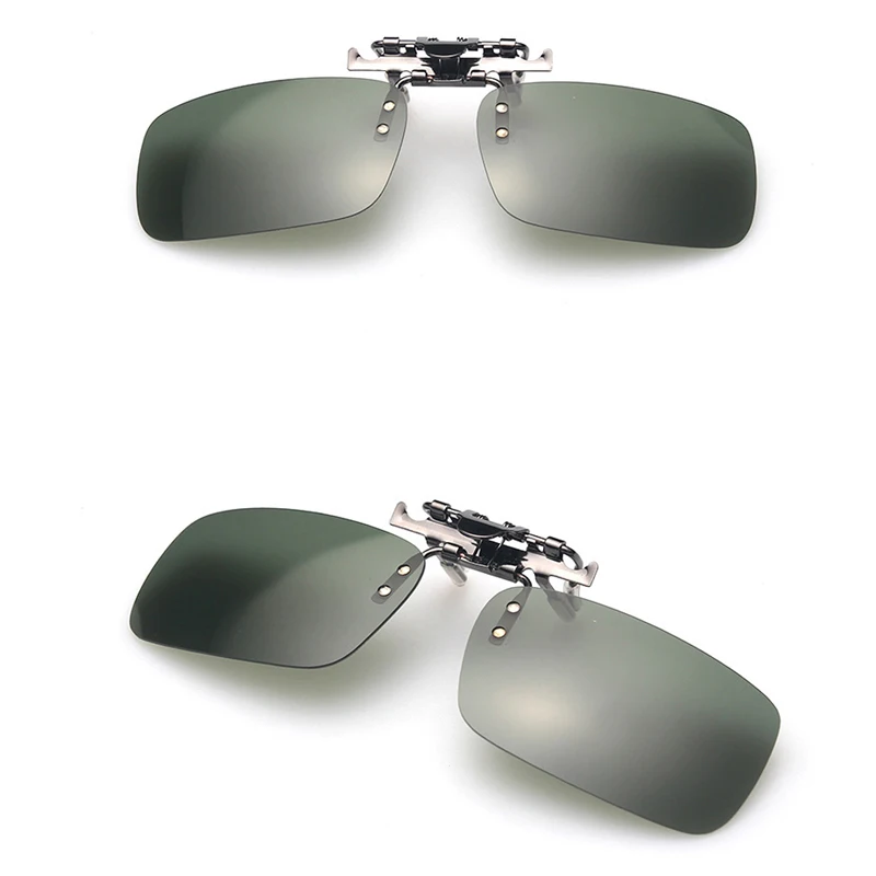 

Unisex Polarized Day Night Vision UV400 Lens Clip-on Flip-up Sunglasses Glasses