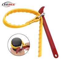 car fuel oil filter wrench joints pipe spanner puller belt strap chain repair tools kit motorcycle truck automotive accessories