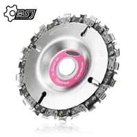 4 inch grinder disc and chain 22 tooth fine cut chain set for 100115 angle grinder ht2106