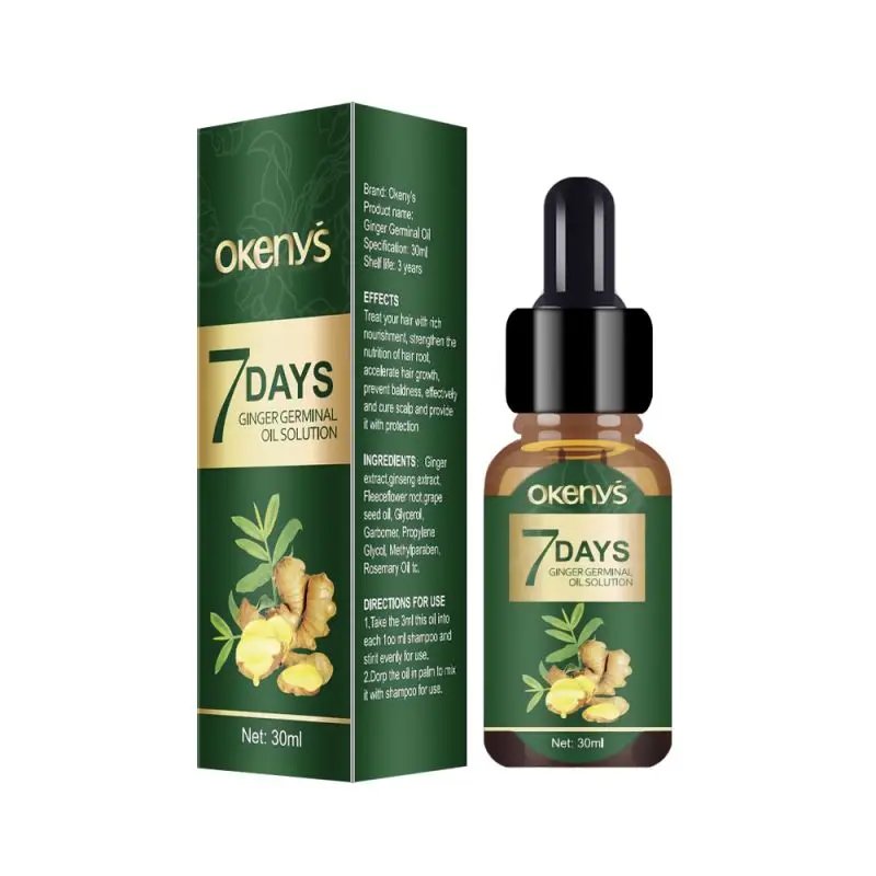 

30ml 7 Days Hair Loss Hair& Scalp Care Oil Anti-Hair Loss Essential Oil Scalp Treatment Moisturizing Hair Care Essence