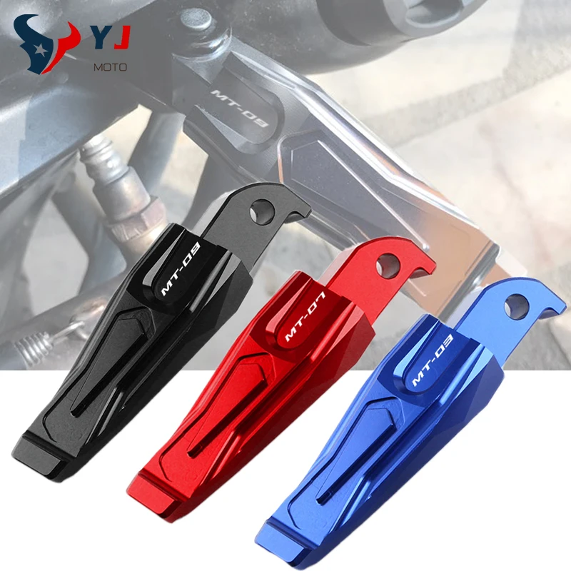 

Аксессуары для мотоциклов для Yamaha MT03, MT07, MT09, FZ07, FZ09, MT 03, 07, 09, Задние подножки пассажира, подножки, педали