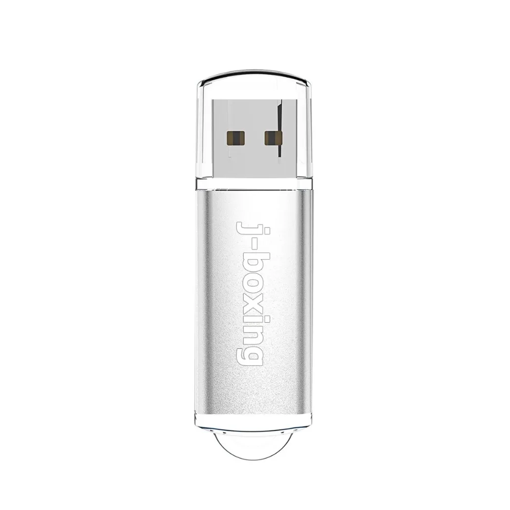 J-бокс USB флеш-накопитель 32 Гб оперативной памяти, 16 Гб встроенной памяти, прямоугольник на флэшке, 4 ГБ 8 ГБ карта флэш-накопители с Кепки 2 ГБ 1 ГБ/перейти дисков серебро 5 шт./упак