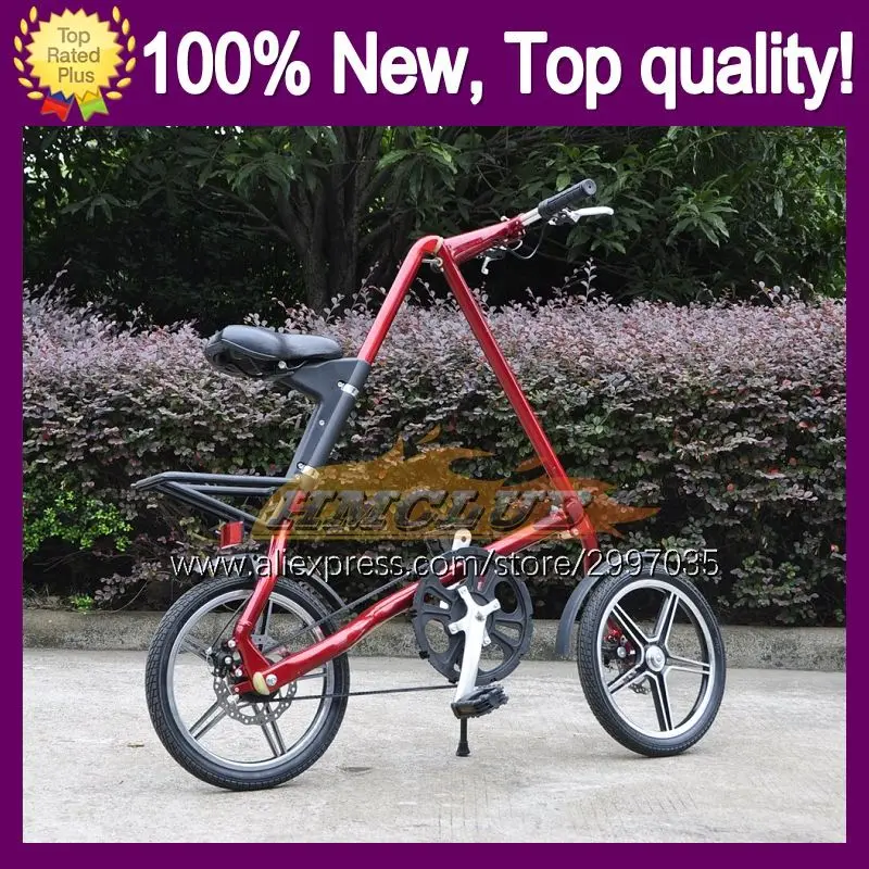 

Горный велосипед с пятью спицами, металлические колеса 16 дюймов, двойной шок, интегрированные, складные легкие горные велосипеды