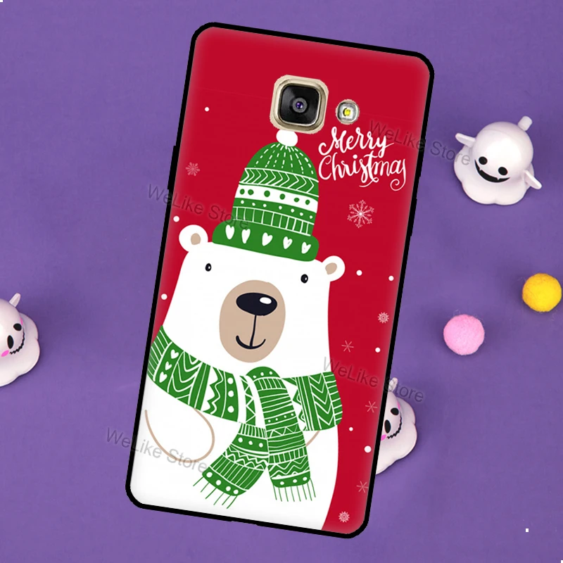 Чехол с надписью Merry Christmas для Samsung J5 J3 J7 2017 J1 A3 A5 2016 J4 J6 A6 A8 Plus A7 A9 J8 2018 задняя крышка |