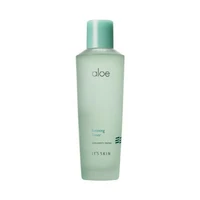 its skin aloe relaxing toner 150ml moisturizing calming face serum skin care hydrating bright white pore contractile essence