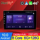 NaviFly 7862C 8G 128G 1280*720 Carplay Android 10 Универсальное автомобильное радио для Volkswagen Nissan Hyundai Kia Toyota Honda