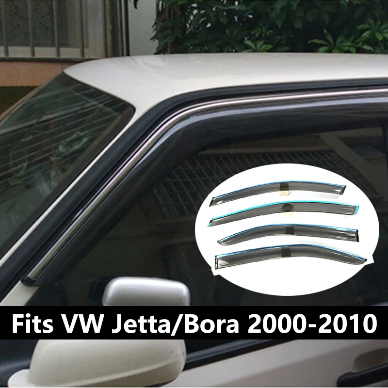 

Козырек от дождя для VW Jetta Bora MK4 MK5 2000-2010, автомобильный дефлектор ветрового стекла, солнцезащитный козырек, тент, крышка, автомобильные аксес...