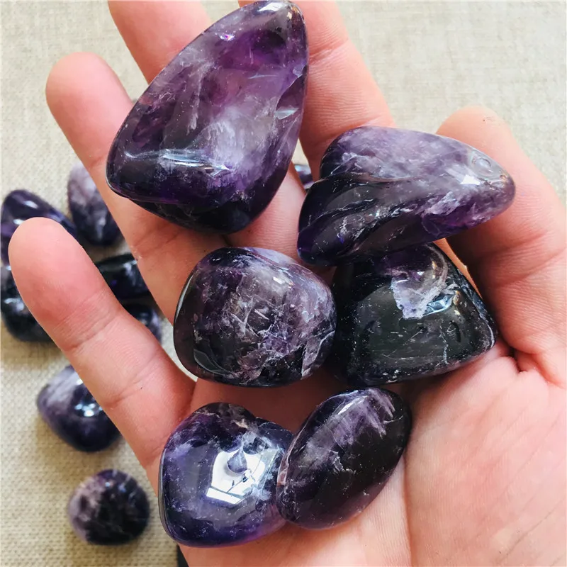 100 г натуральный кристалл минеральный chunk фантазийный Аметист гравийный блок 3-3 5