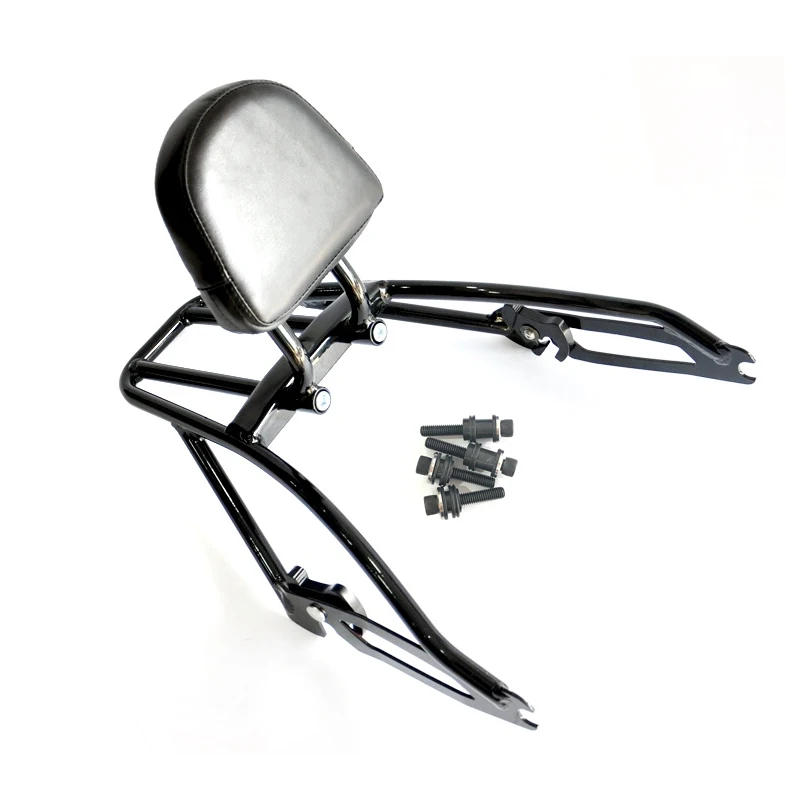 

For Harley Street XG500 XG750 2015-2017 2016Motorcycle Black Passenger Sissy Bar Backrest Luggage Rack