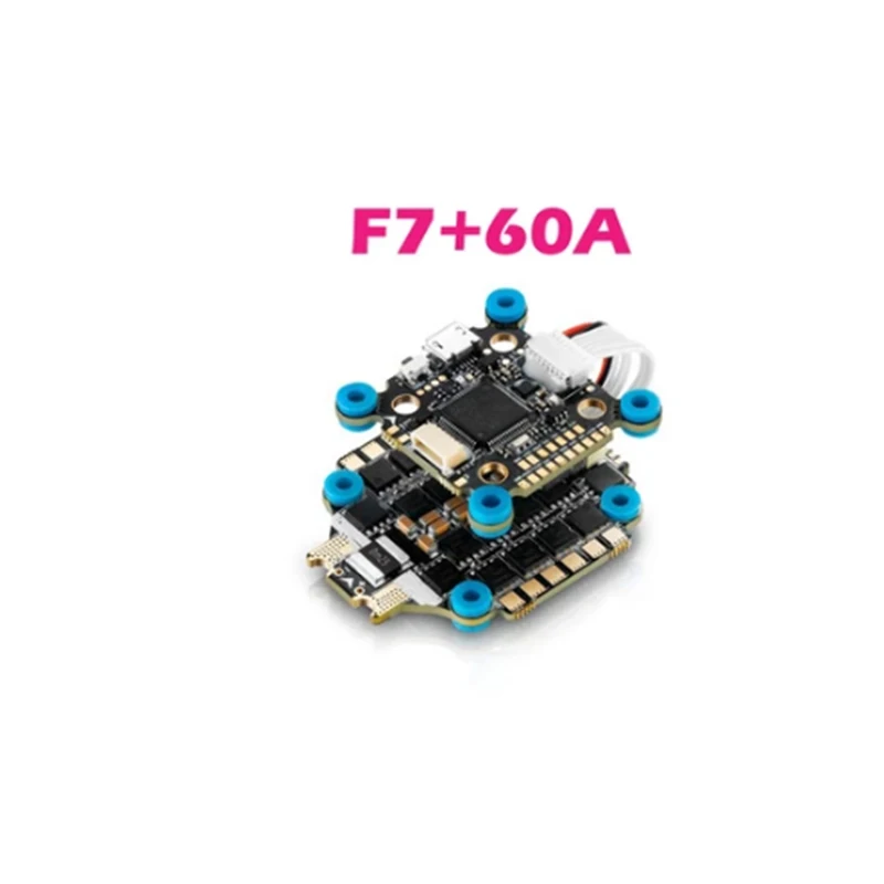 Hobbywing-Controlador de vuelo original para XRotor F7, dispositivo para cuadric&oacute;ptero de carreras con visi&oacute;n en primera persona, XRotor Micro, 40 A, 60 A, 4 en 1, BLHeli-32, DShot1200-4
