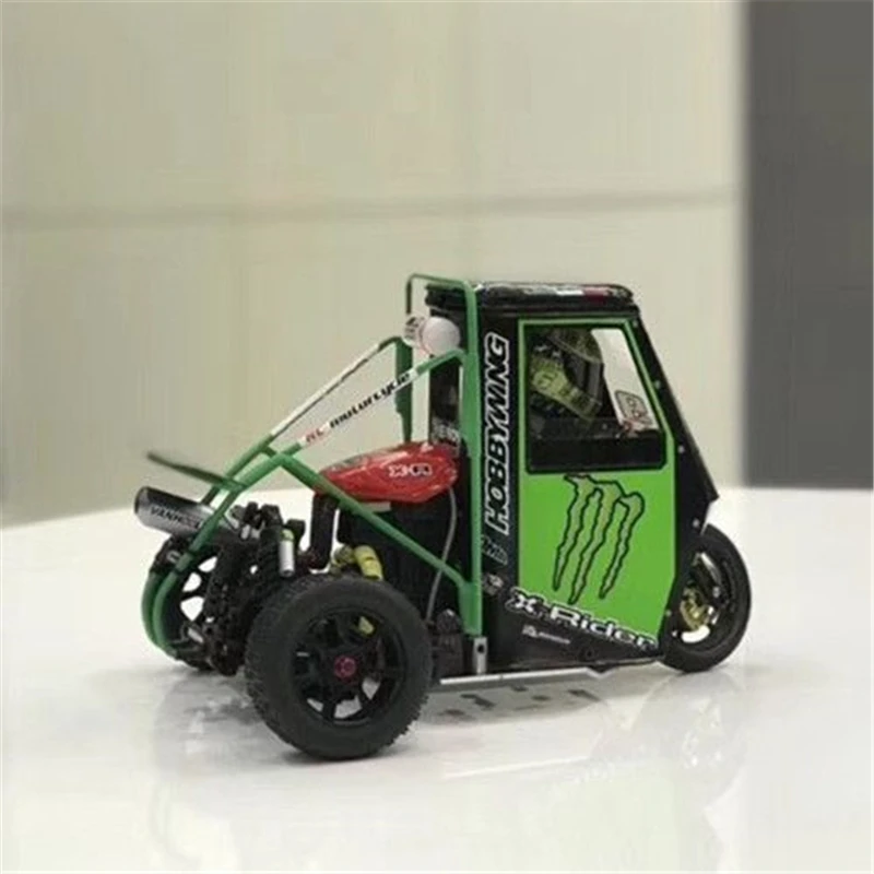 RC автомобильный пульт дистанционного управления CarTorque металлический сервопривод 2,4G X-Rider 1/8 Piaggio Ape 1:8 3WD дети на батарейках автомобили для дрифта RTR