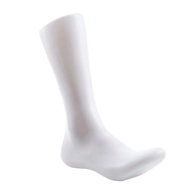 Male Legs Feet Foot Mannequin Sock Display Mold Short Stocking, Male