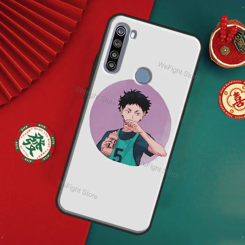 Чехол Akaashi Keiji Haikyuu для Xiaomi Redmi Note 11 Pro 8 9 10 9S 10S чехол 9A 9C 9T Coque | Мобильные телефоны и
