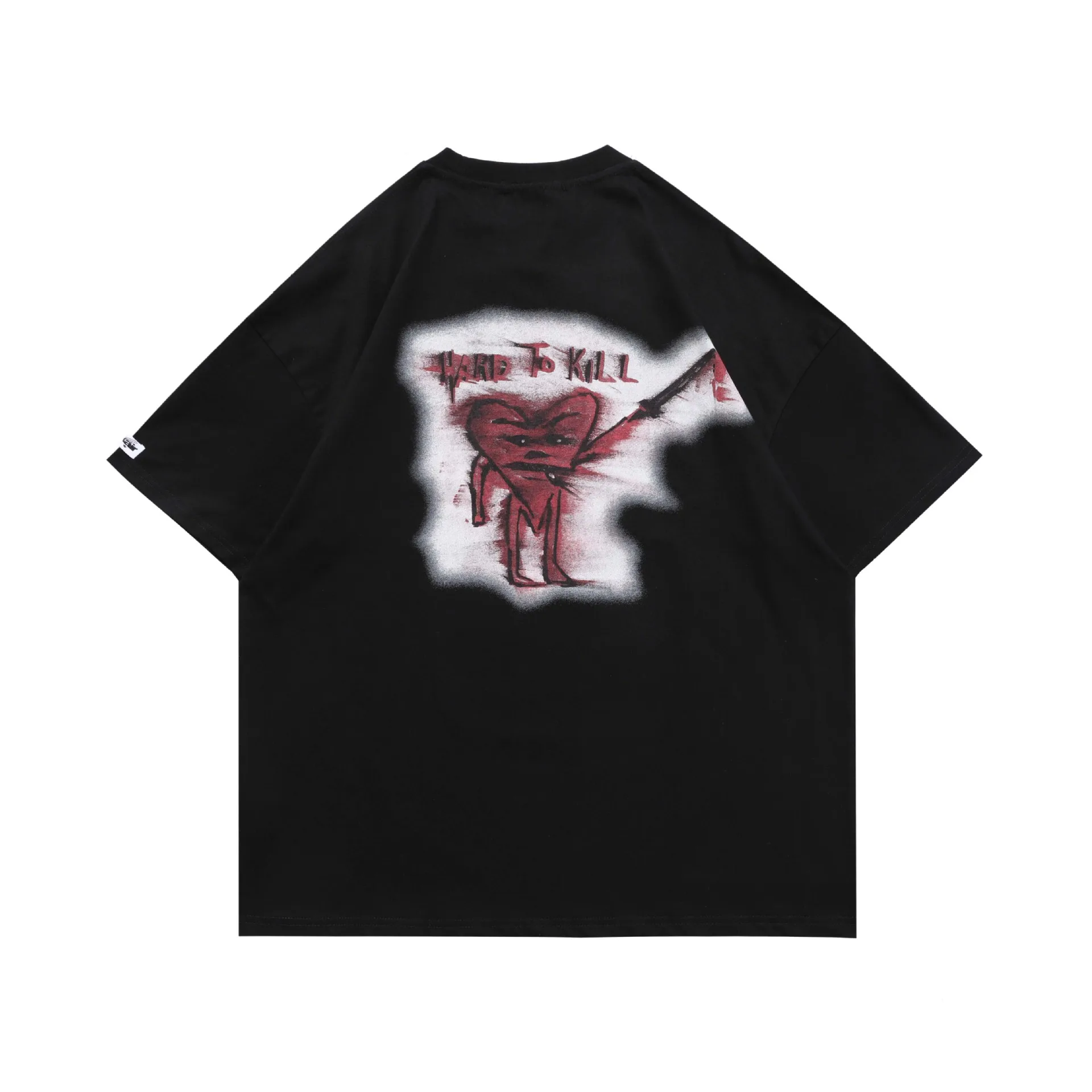 

Men's Basic T-shirt Half Sleeve Retro Loose Comfortable Unisex