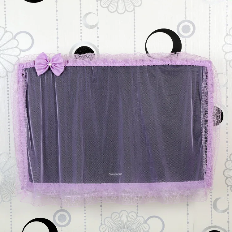 Не Возьмите дверную занавеску ТВ кольцо крышка телевизора пылезащитная боковая