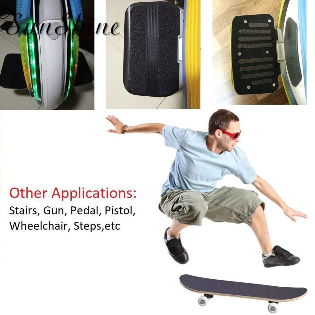 Griptapes для скейтборда из ПВХ и силикона лента захвата лист песочной бумаги 44x10 6