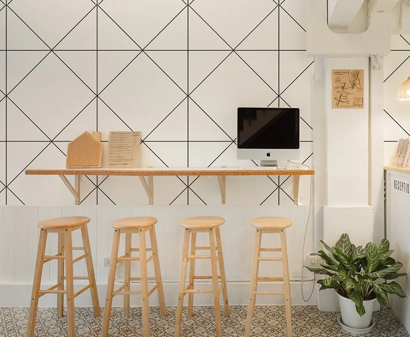 

Gray Contact Paper Non-Self-Adhesive Wood Wallpaper Thick Waterproof Easy To Clean Peel And Stick Cabinet Renovation Wallpaper