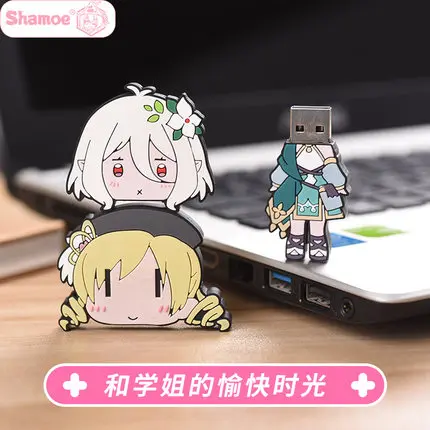 anime princess connect cocoa kailu u disk usb flash drive ornaments animation peripherals cosplay free global shipping