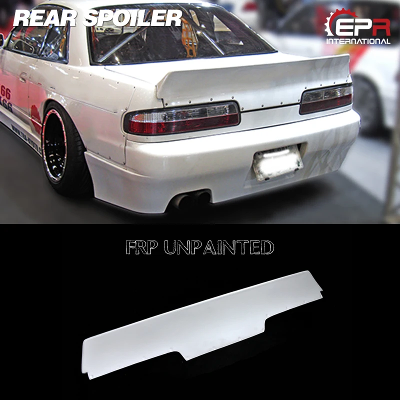 Стекловолоконный спойлер заднего багажника для Nissan S13 PS13 Silvia ROB Style крыла и
