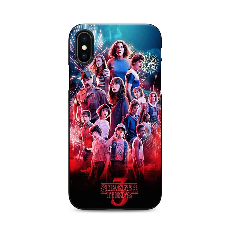 Необычные вещи Сезон 3 чехол для телефона для iPhone X XR XS MAX 6 7 8 plus 5 5S 6s se для Apple мягкий силиконовый черный чехол