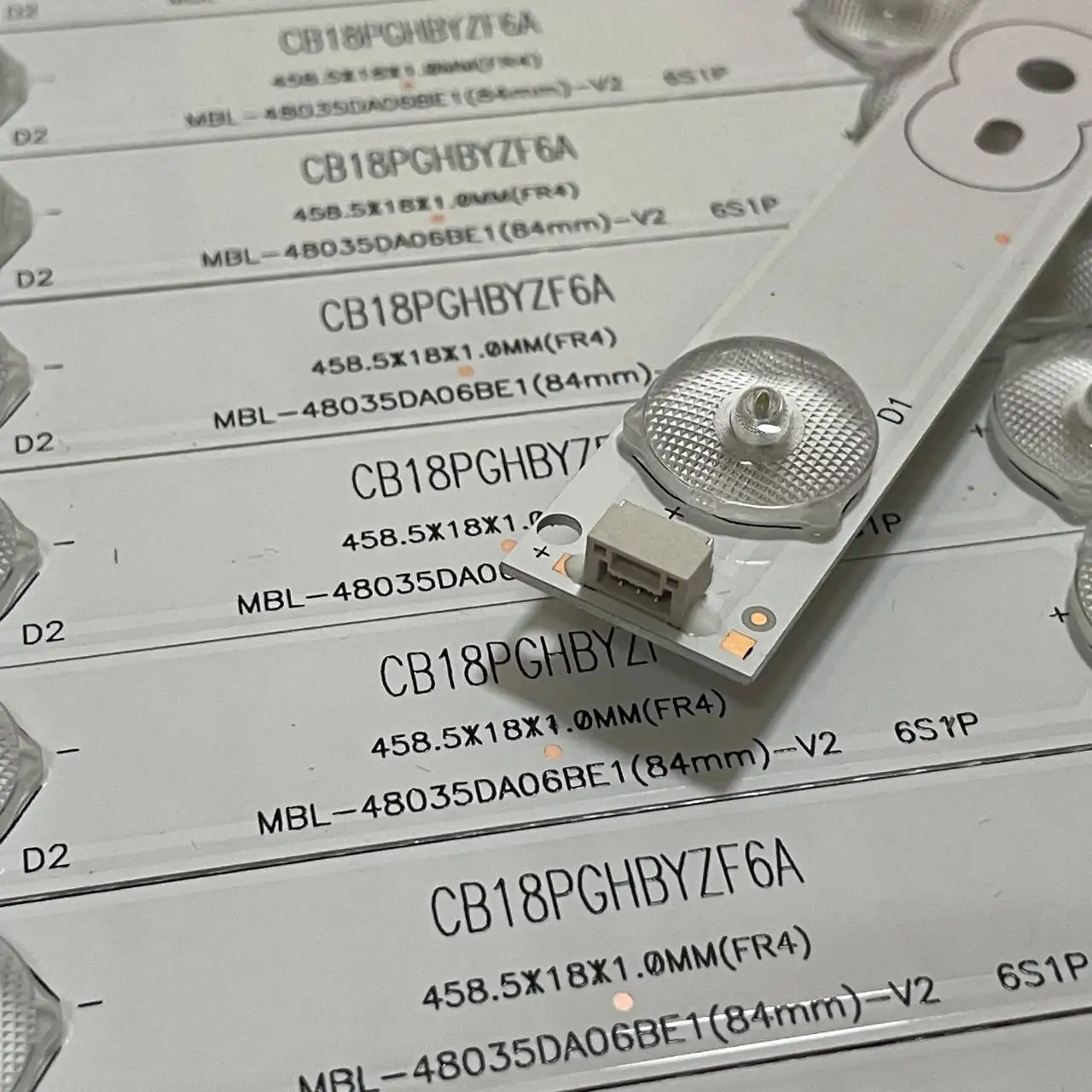 Светодиодный Подсветка полосы 6 лампы для Сан йо 48CE468D MBL-48035DA06BE1-V2 BJSJ48D06-ZC14F-01 303JD480031