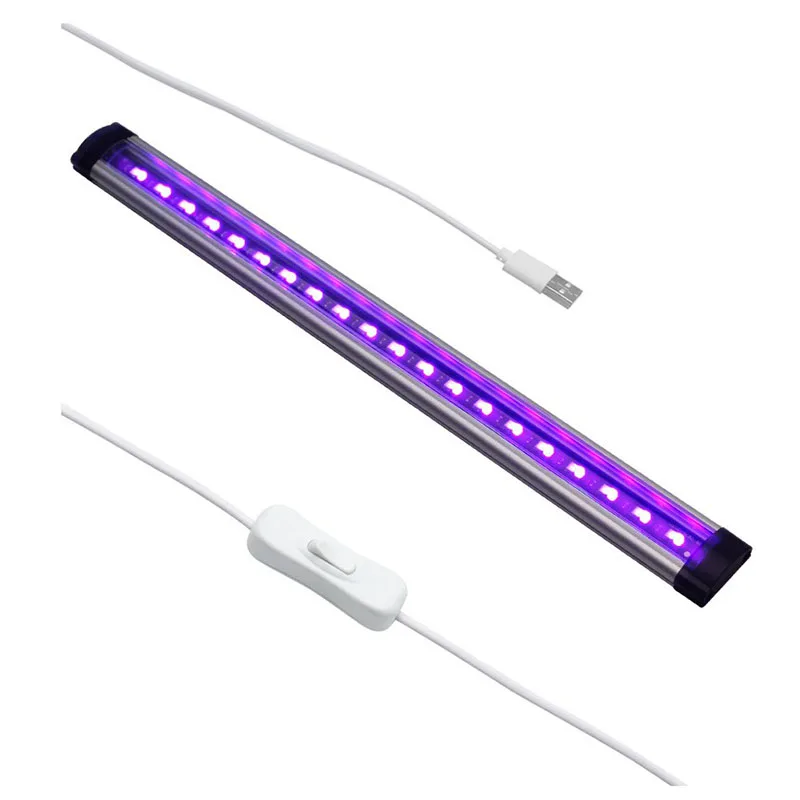 High quality USB UV Light Tube for Blacklight Poster UV Art Bedroom Ultraviolet Light for Halloween and Blacklight Free Shipping